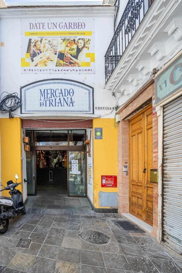 Comfy Away - Apartamento Exclusivo Mercado De Triana Con Balcon Seville Luaran gambar